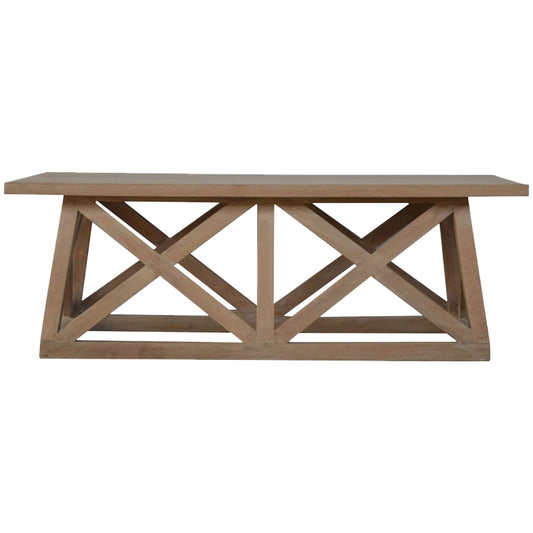 TRISTLE WOODEN COFFEE TABLE